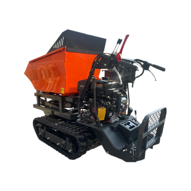 Malakas na engine drive mabibigat na tungkulin makitid na disenyo ng pag -access hydraulic mataas na tipping bucket at pag -andar ng pag -angat ng gunting na matatag na bumuo ng mini dumper