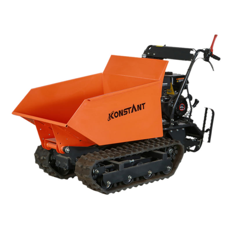 Konstruksyon Crawler Mini Dumper - Na -customize na Paglo -load ng Sarili 9.0hp Power Hydraulic System 